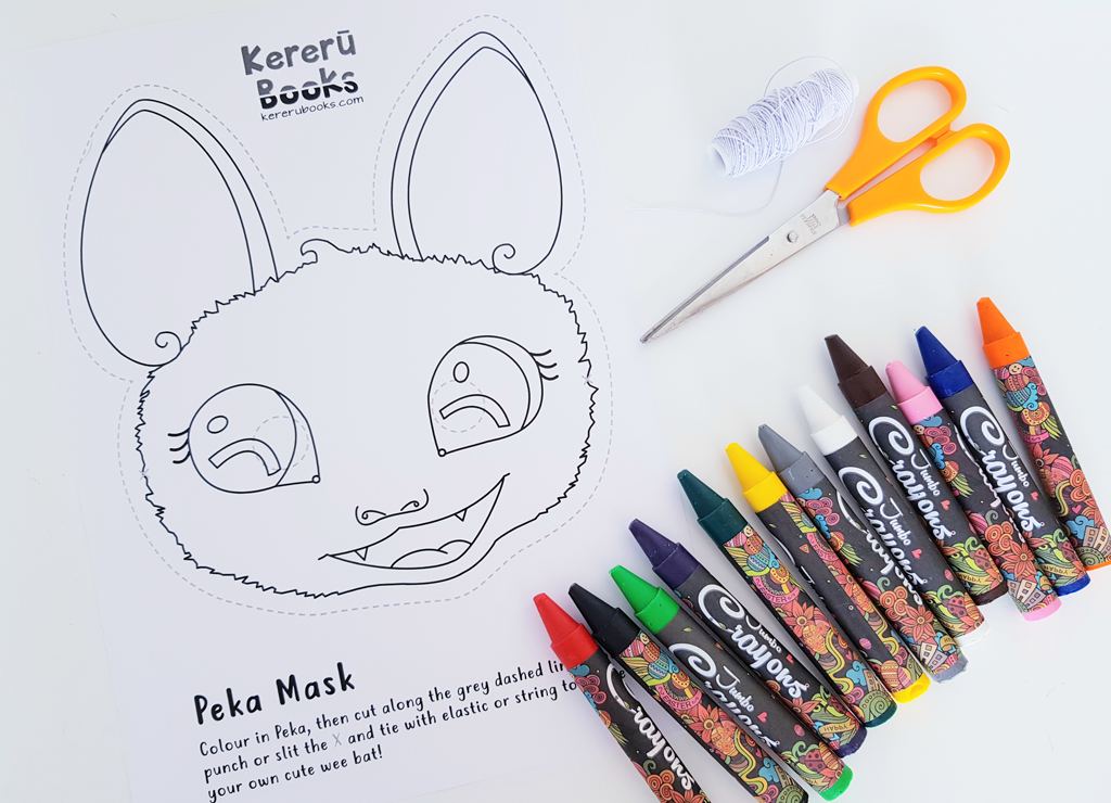 Peka Mask FREE DOWNLOAD · Kererū Books